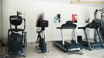 Risky Gym Sex With A Venezuelan Dirty Slut