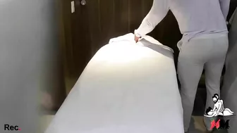 Married Woman Getting A Special Massage