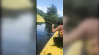 Asian Blowjob & Cumshot On A Kayak