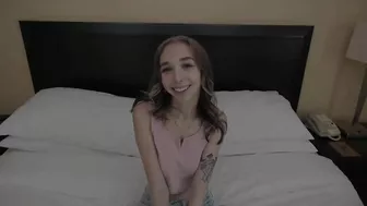 This Pov Video Features A Skinny 19 Yr Old That's Only 95 Lbs