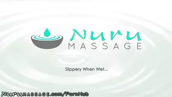 Nuru Massage Asian Slips And Slides On Client