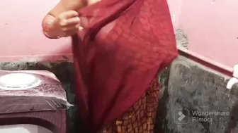 Bhabhi Ke Saree Mein Badi Badi Chuchi