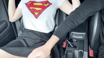 Stepbro Fingering Me While He Drive - 4K