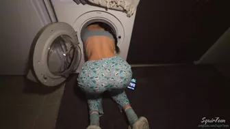 If You Want A Squirting Orgasm Then Get Into The Washing Machine