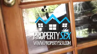 Propertysex - Cute Real Estate Agent Makes Dirty Pov Sex Video With Client