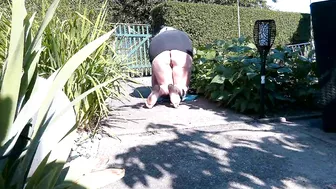 The Gardener Harvesting Beans