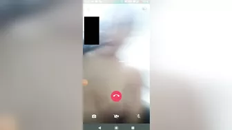 Fucking With Snapchat Boy In Video Call While My Husband Jerks Off Watching