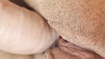 Cum Inside Her Thrice And Whip That Cream Inside. Creamy Fuck Close-Up