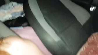 At Night In The Car, My Wife Allowed Me To Fuck Myself In The Ass