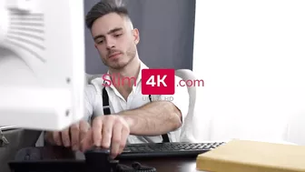 Slim4K - First Vibrator Then Double Penetration