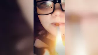 A Casual Late Night Smoke. (Smoking Fetish)