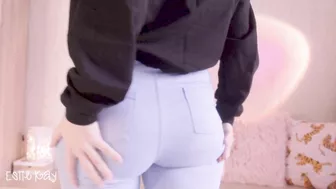 Ripped Jeans Fat Ass Step Sis Anal Fuck