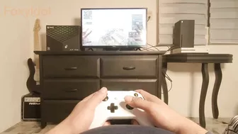 My Girlfriend Interrupts My Video Game Night So She Can Play With My Big Cock