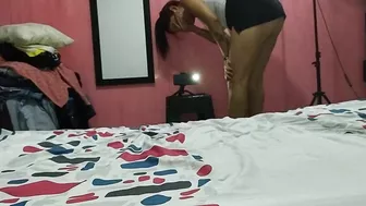 Installing Cams And Filming How Another Man Fucks My Pussy In Doggy Style To Show It To My Cuckold Husband