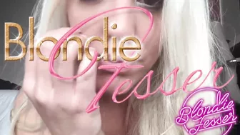 I Suck A Dildo As If Was Your Cock After Talk So Horny And Flirt - Blondie Fesser