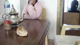 Arabic Woman Shows Hairy Pussy To Her Teen Stepson