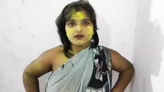 Indian New Holi Viral Video 2024 Naukar Ne Apni Malkin Ko Choda Holi Ke Din Hindi Aawaz Ke Saath