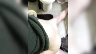 Bathroom Quickie With Husbands Friend That He Brought Home From Work