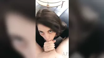 Girl Is Making A Deep Blowjob