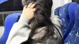 I Suck An Unknown Passenger On A Real Bus And He Cums In My Mouth