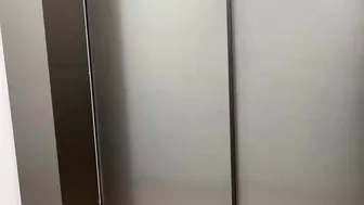 Schoolgirl Squeezed In The Elevator And Fucked Right In The Entrance