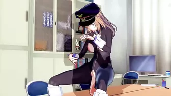 Beautiful Anime Air Hostess Fucked By Invisible Boy