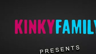 Kinky Family - Honey Hayes - Cumming On His Step-Sister's Perky Boobs