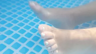 Underwater Footsie