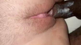 Bbc Cums Inside Her Creamy Pussy