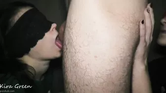 Blowjob And Rimming, Licking And Sucking Balls, Cum Mouth And Face - Threesome Amateur