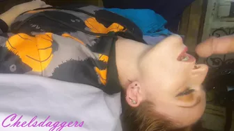 Face Fuck My Dirty Mouth Until I Gag And Drool On Your Dick