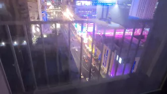 Public Display Fucking In Las Vegas Hotel Window