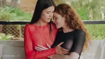 Ultrafilms Beautiful Lesbian Couple Sofilie And Evelin Elle Spending Their Vacation Having Sex All The Time