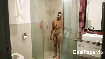 Indian Desi Milf With Big Natural Tits Has Intimate Sex After Hot Shower