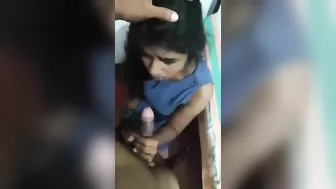 Friends Wife Blowjob යාලුවගෙ කෙල්ලට කටට දුන්න