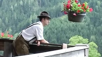 German Couple Fucks In The Mountains