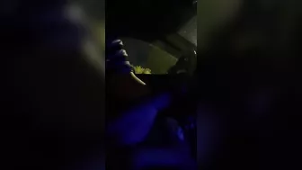 Riding His Cock Both Ways In Front Seat Of Car