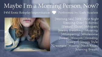 F4M Audio Roleplay - Morning Sex With Your New Girlfriend - Improvised Erotic Roleplay