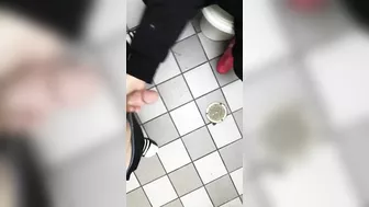 Girl Working Alone At Gas Station Jerks Me Off In Public Bathroom? ✊? (Real Iphone Video)