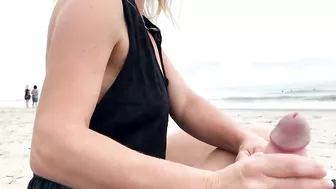 Cum In My Anus Right On The Beach