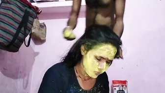 Holi Special Bhabhi Ko Rang Laga Ke Dever Ne Khub Choda