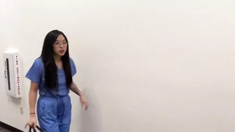 Creepy Doctor Convinces Young Naive Asian Medical Intern To Fuck To Get Ahead