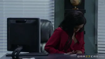 Busty Secretary Fuck The Brains Out Of Her Boss