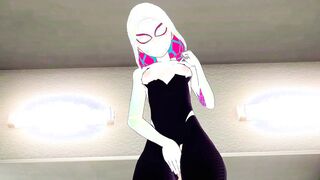 Gwen Stacy Masturbation - Spider Man In The Spider Verse