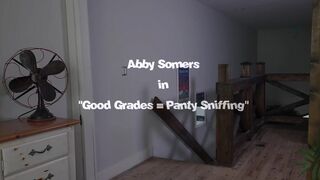 Big Titted Stepmoms Rewards Panty-Sniffing Pervert - Abby Somers