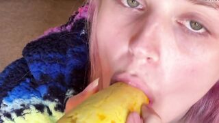 Asmr - Squash Blowing And Licking