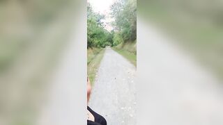 Sexy Sluts On Her Bike Gets Turned On With Her Toy Fucks Herself And Ejaculates