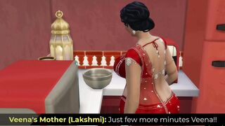 Aunty Lakshmi - Vol One Part 8 - Indian Big Tit Milf Get Blackmailed By A Young Stranger