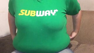 Innocent Subway Women Gets Used And A. Hard By Her Customer Taking Her Virginity And Pumping Her Full Of His Cutie Creamy Cum