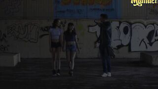 Mamacitaz - Kinky Teens Play With Their Cunts Inside An Abandoned Building